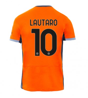 Inter Milan Lautaro Martinez #10 Replica Third Stadium Shirt 2023-24 Short Sleeve